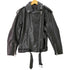 ザラ ZARA OVERSIZED LEATHER BIKER JACKET レディース import:S