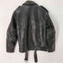 ザラ ZARA OVERSIZED LEATHER BIKER JACKET レディース import:S