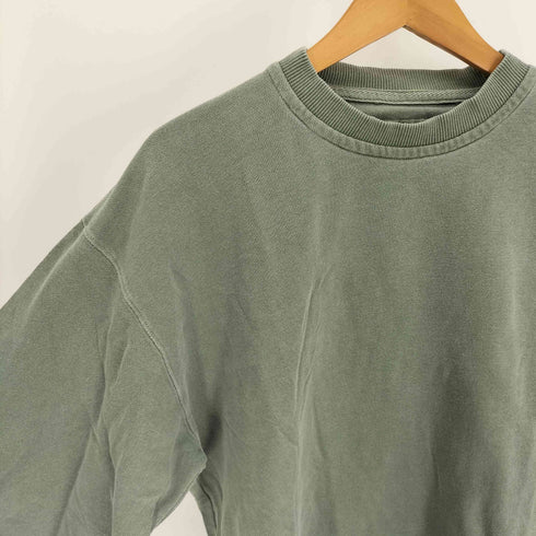 エディーバウアー Eddie Bauer 90-00S 染色加工 コットン クルーネック L/S カットソー メンズ import:S