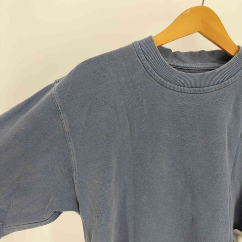 エディーバウアー Eddie Bauer 90-00S 染色加工 コットン クルーネック L/S カットソー メンズ import:S
