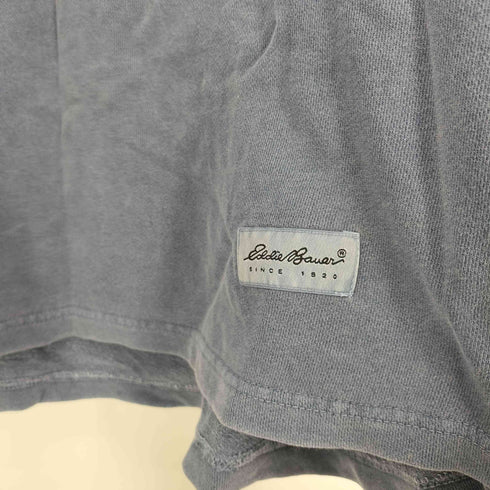 エディーバウアー Eddie Bauer 90-00S 染色加工 コットン クルーネック L/S カットソー メンズ import:S