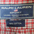 ラルフローレンスポーツ RALPH LAUREN SPORT 90S インド綿100 ポニー刺繍 ボタンダウン L/S チェックシャツ メンズ LL