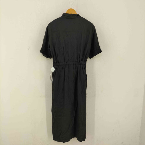 ザラ ZARA フロントボタン ロング ワンピース レディース import:L