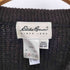 エディーバウアー Eddie Bauer 90-00S 白タグ ネック ライン Vネック コットン ローゲージ ニット ベスト メンズ import:XS