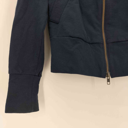 ヴィヴィアンウエストウッドレッドレーベル Vivienne Westwood RED LABEL デカ襟 オーブ刺繍 刻印ボタン ダブルジップアップ ジャケット レディース 1