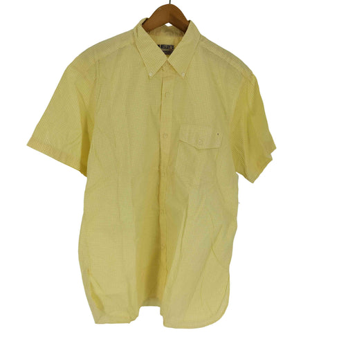 RELLOY'S ギンガムチェック ラウンドカット B.D S/S シャツ メンズ import:L
