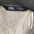 ザラ ZARA フリル ボリューム袖 ロングワンピース レディース import:XS