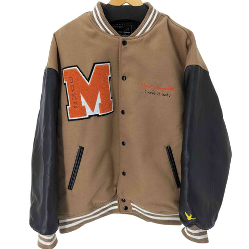マークゴンザレス Mark Gonzales What it isNT STADIUM JACKET ワッペン 中綿 スタジャン メンズ JPN:L
