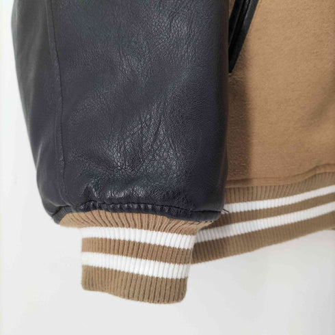 マークゴンザレス Mark Gonzales What it isNT STADIUM JACKET ワッペン 中綿 スタジャン メンズ JPN:L