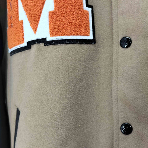 マークゴンザレス Mark Gonzales What it isNT STADIUM JACKET ワッペン 中綿 スタジャン メンズ JPN:L