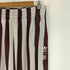 アディダスオリジナルス adidas Originals Eric Emanuel Maroon Tearaway Pants コラボ トレフォイル ロゴ 刺繍 サイドスナップボタン ストライプ テーパード パンツ ジャージ メンズ 2XO