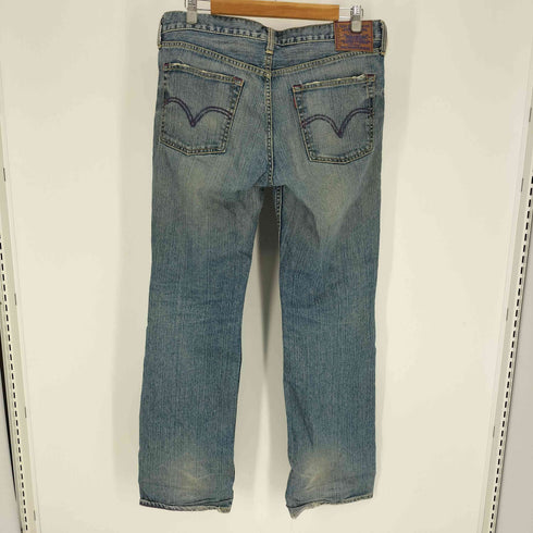 リーバイス Levis 00S L507 ボタン裏 J41 刻印 パープルパッケージ ジップアップ ストレート デニム パンツ 2006年製 レディース 36-33