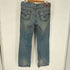 リーバイス Levis 00S L507 ボタン裏 J41 刻印 パープルパッケージ ジップアップ ストレート デニム パンツ 2006年製 レディース 36-33
