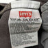 リーバイス Levis 90S ユーロ リーバイス 501 ボタン裏 295 刻印 先染め ボタンフライ ブラウン デニム パンツ 裾カットオフ 1997年製 メンズ W:38 L:36