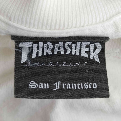 スラッシャーマガジン THRASHER MAGAZINE FLAME LOGO フレームロゴ メンズ JPN:L