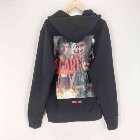 SCARFACE × SCARFACE SHOE PALACE SCARFACE ラバープリントプルオーバーパーカー メンズ JPN:L