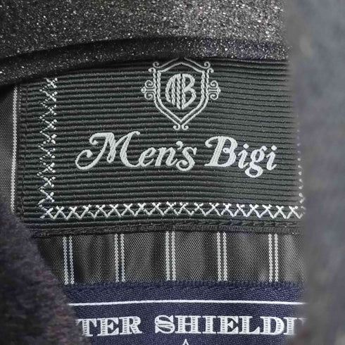 メンズビギ MENS BIGI ボリュームネック ダウンジャケット/ウールワッフル メンズ JPN:M