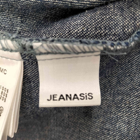 ジーナシス JEANASIS フロントジップキャミ レディース FREE