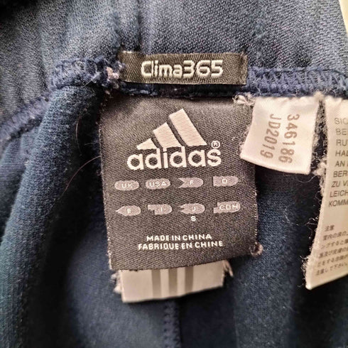 アディダス adidas Clima365 パフォーマンス ロゴ 刺繍 サイド スリーストライプ トラックパンツ ジャージ メンズ JPN:S