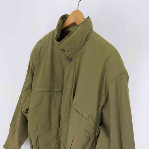 アンリリュシャピュイ Henri-Luc Chapuis パッカブルフード 肩パッド スタンドネック コットン ポリ ナイロン ジャケット ブルゾン メンズ import:M