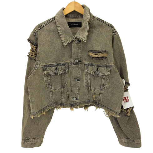 ジーナシス JEANASIS 24AW クラッシュショートGジャン レディース FREE