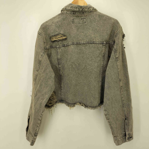 ジーナシス JEANASIS 24AW クラッシュショートGジャン レディース FREE