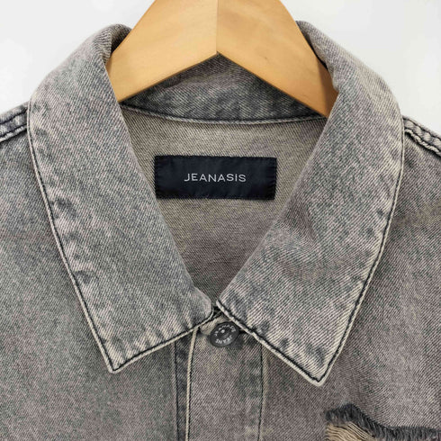 ジーナシス JEANASIS 24AW クラッシュショートGジャン レディース FREE