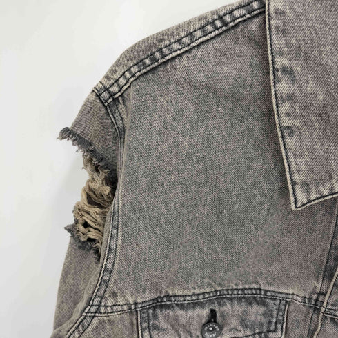 ジーナシス JEANASIS 24AW クラッシュショートGジャン レディース FREE