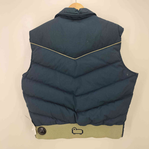 ウールリッチ WOOLRICH 70s 白タグ 中綿ベスト メンズ L