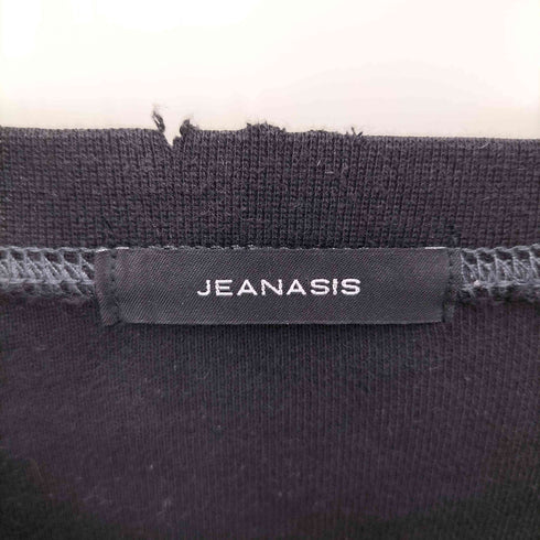 ジーナシス JEANASIS ハンドブリーチショートVプルオーバー レディース FREE