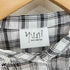 ユニ yuni チェック バンドカラーシャツワンピース レディース FREE