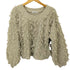ジーナシス JEANASIS 24AW ラメカットジャガードショートプルオーバー レディース FREE