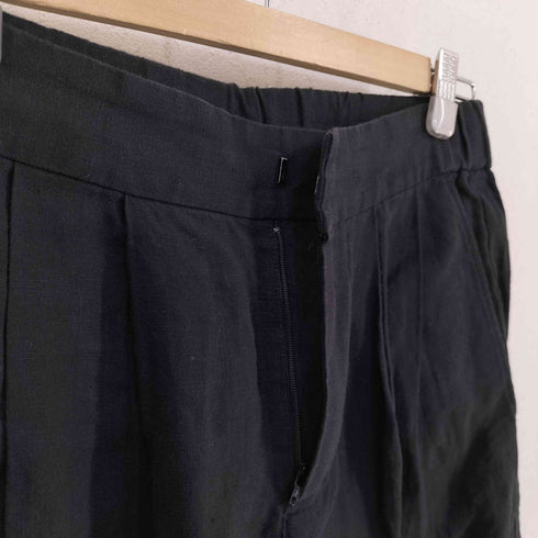 ルグラジック le glazik テーパードパンツ タックパンツ 50s リネンクロス レディース JPN:36