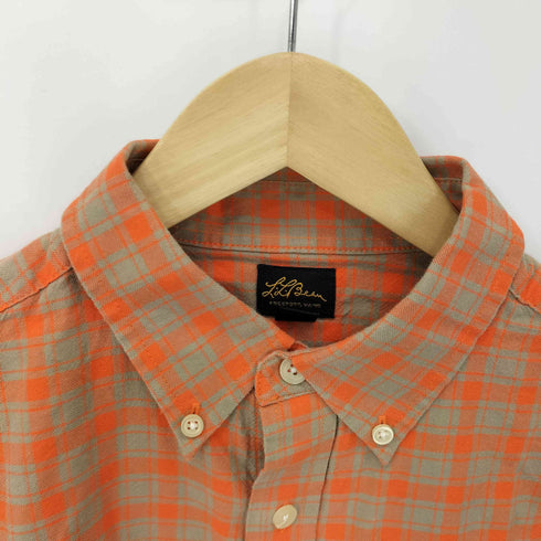 エルエルビーン L.L.Bean コットン チェック B.D L/S シャツ メンズ JPN:S
