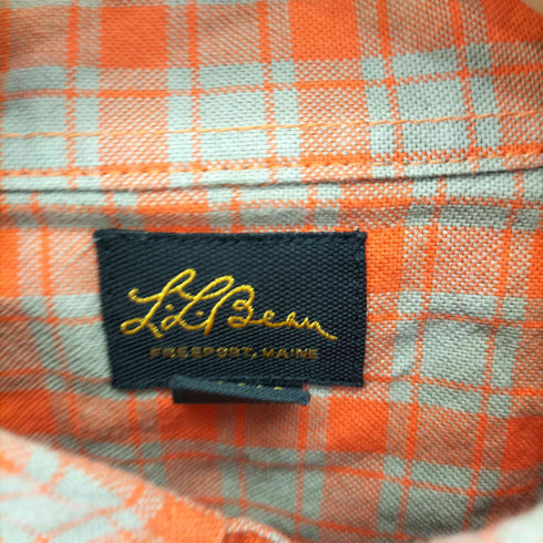 エルエルビーン L.L.Bean コットン チェック B.D L/S シャツ メンズ JPN:S