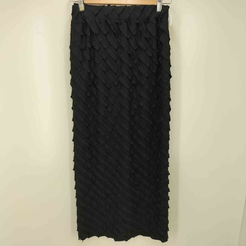 ジーナシス JEANASIS カットフリルZIPナロースカート レディース FREE