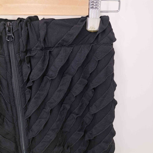 ジーナシス JEANASIS カットフリルZIPナロースカート レディース FREE