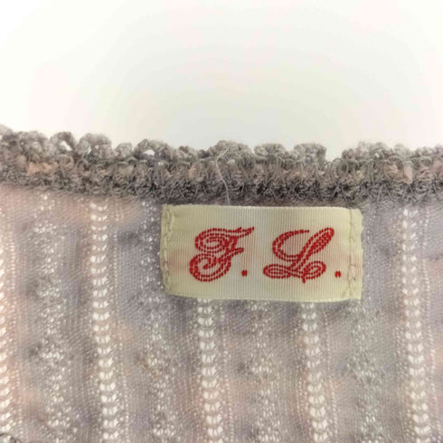 フィグロンドン fig London アイレット テレコ クルー PO レディース FREE