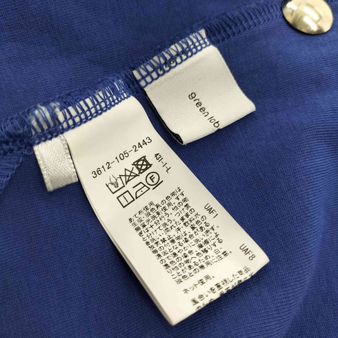 ユナイテッドアローズグリーンレーベルリラクシング UNITED ARROWS green label relaxing 24AW ダンボール リブ タートル プルオーバー レディース