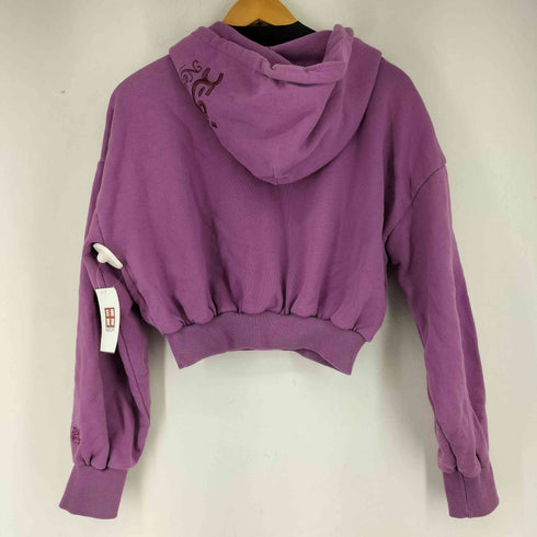 エックスガール X-girl EMBROIDERED MILLS LOGO COMPACT SWEAT HOODIE レディース JPN:S