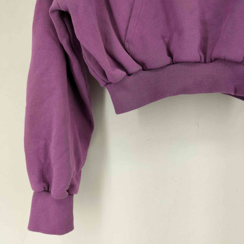 エックスガール X-girl EMBROIDERED MILLS LOGO COMPACT SWEAT HOODIE レディース JPN:S