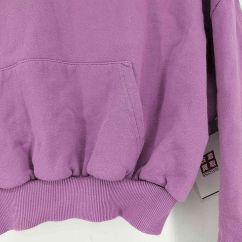 エックスガール X-girl EMBROIDERED MILLS LOGO COMPACT SWEAT HOODIE レディース JPN:S