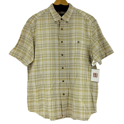 エディーバウアー Eddie Bauer チェックボタンダウンシャツ メンズ JPN:L