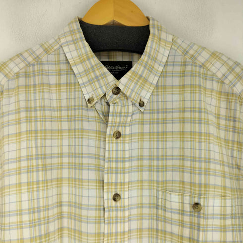 エディーバウアー Eddie Bauer チェックボタンダウンシャツ メンズ JPN:L