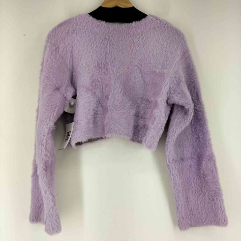 ダブルクローゼット w closet クロップドシャギーカーディガン レディース