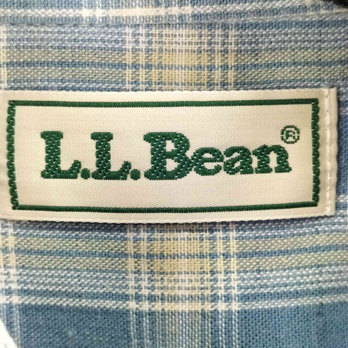 エルエルビーン L.L.Bean 80~90s チェックレギュラーカラーシャツ メンズ JPN:S