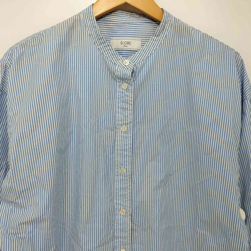 スローブイエナ SLOBE IENA 21SS キャンブリックスタンドカラーシャツ レディース FREE
