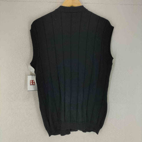 UNFOLK Giza cotton vneck knit vest メンズ FREE