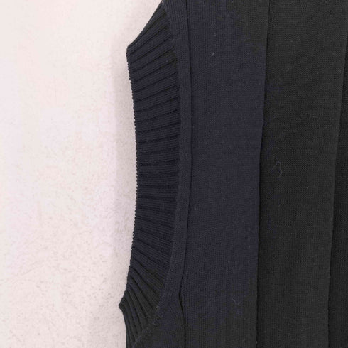 UNFOLK Giza cotton vneck knit vest メンズ FREE
