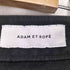 アダムエロペ Adam et Rope ワイドブラックデニム レディース